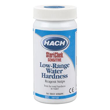 Hach Steri Check Low Range Water Hardness Reagent Test 